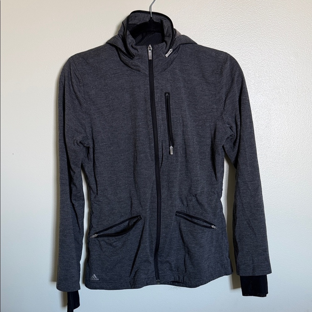 adidas Women's Charcoal Utility Jacket